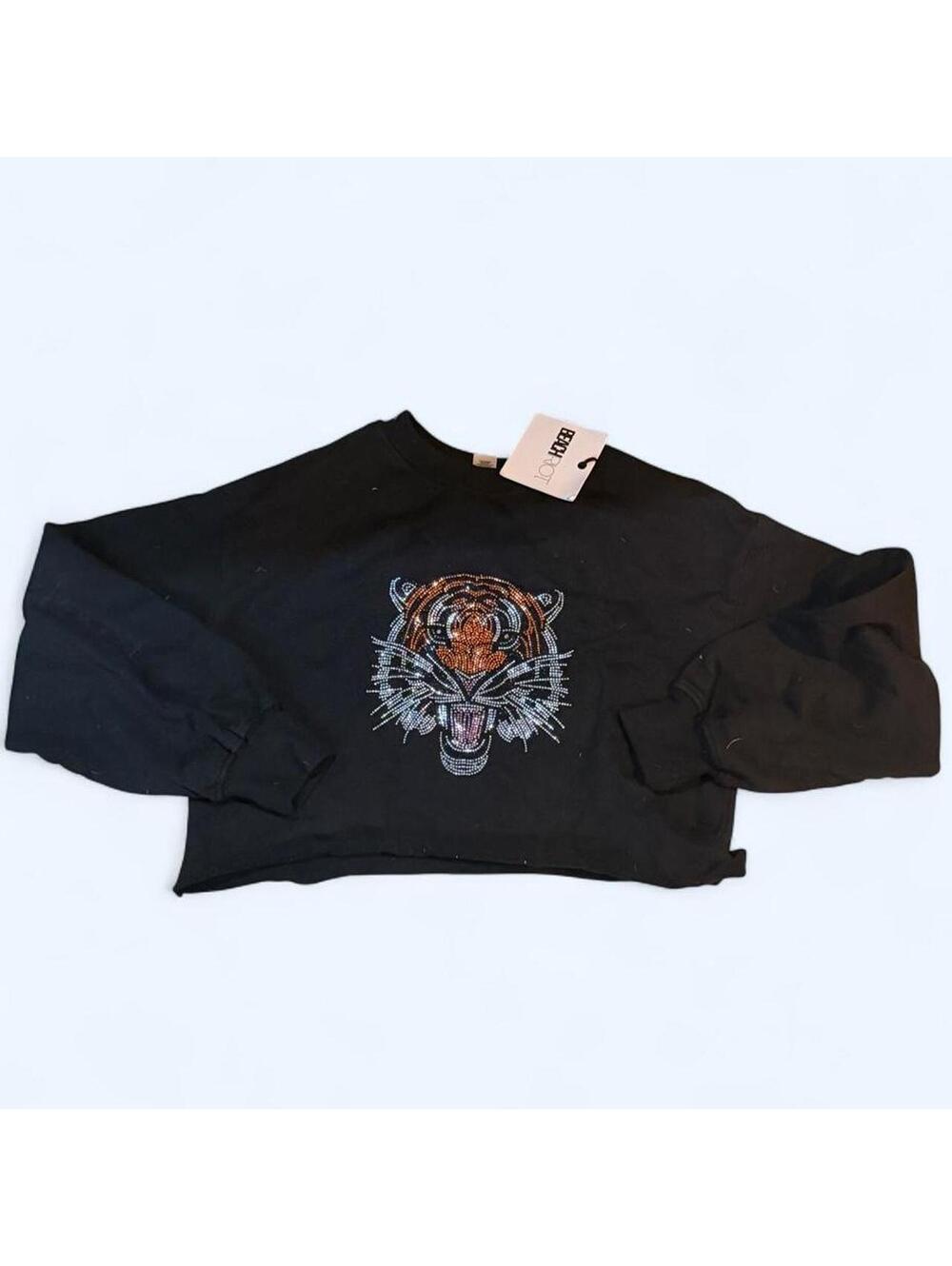 Beach Riot Women's Black Jumper
